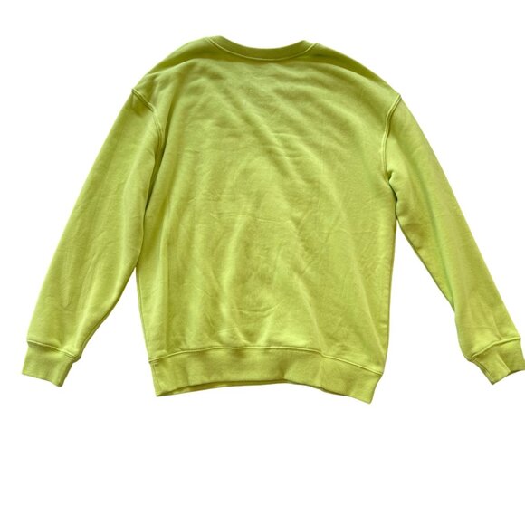 Pochacco By Sanrio Lime Green Crewneck Sweatshirt Medium Hybrid Apparel 2025 Gra - Picture 5 of 5